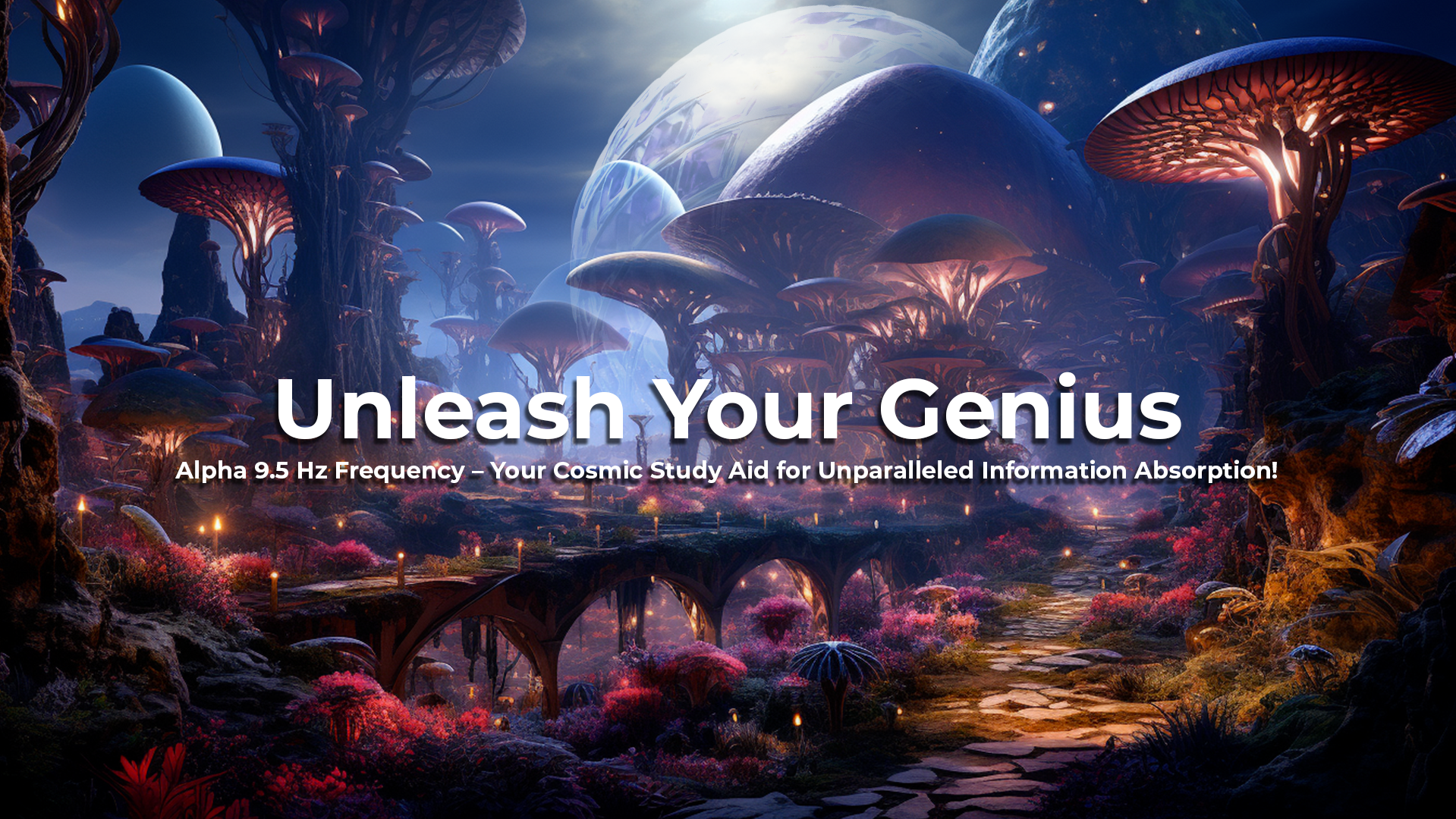 Unleash Your Genius: Alpha 9.5 Hz Frequency – Your Cosmic Study Aid fo ...