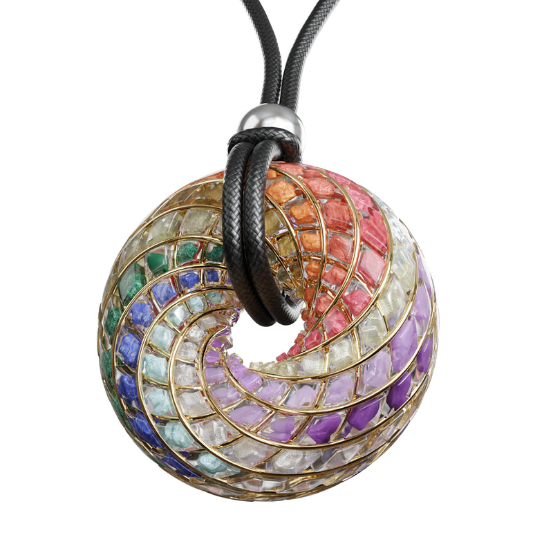 Full Spectrum iTorus iZ Crystal Toroidal Pendant